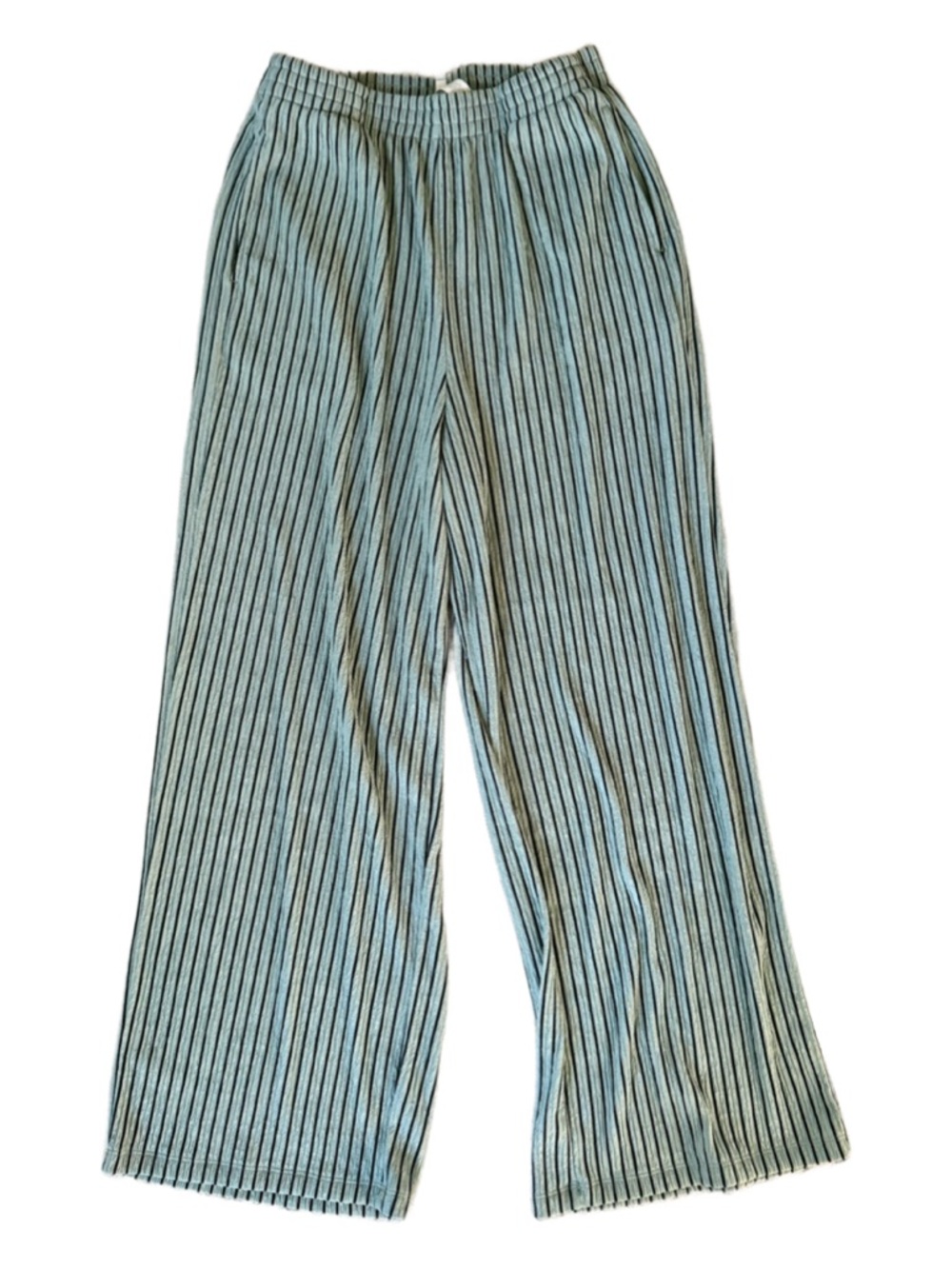 Halara High Waisted Straight Leg Crinkle Casual Pants